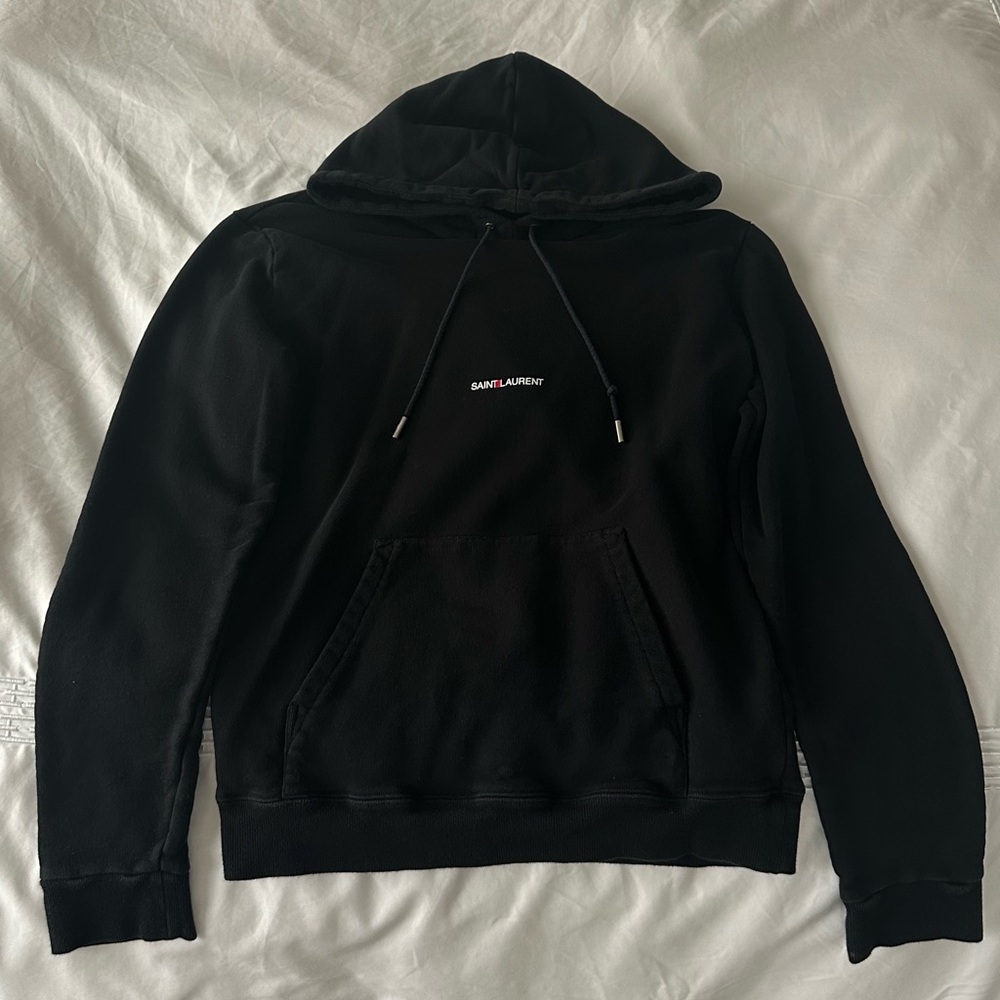 YSL Saint Laurent Black Hoodie